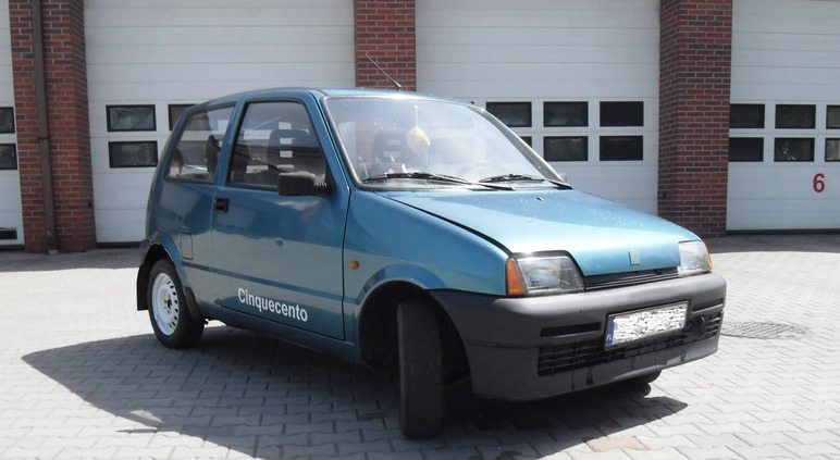 Fiat Cinquecento cena 3900 przebieg: 73592, rok produkcji 1996 z Katowice małe 22